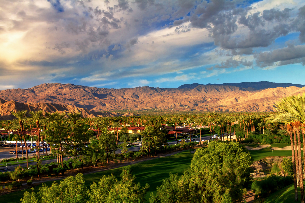 Panoramic Image of Indio, CA